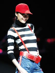 "超越"刘霖·金惠07/08秋冬时尚运动装发布会