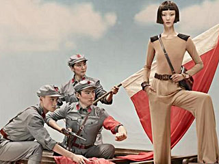 ��ģ�ž顶vogue��4�»��ɺ�ɫ��Ƭ