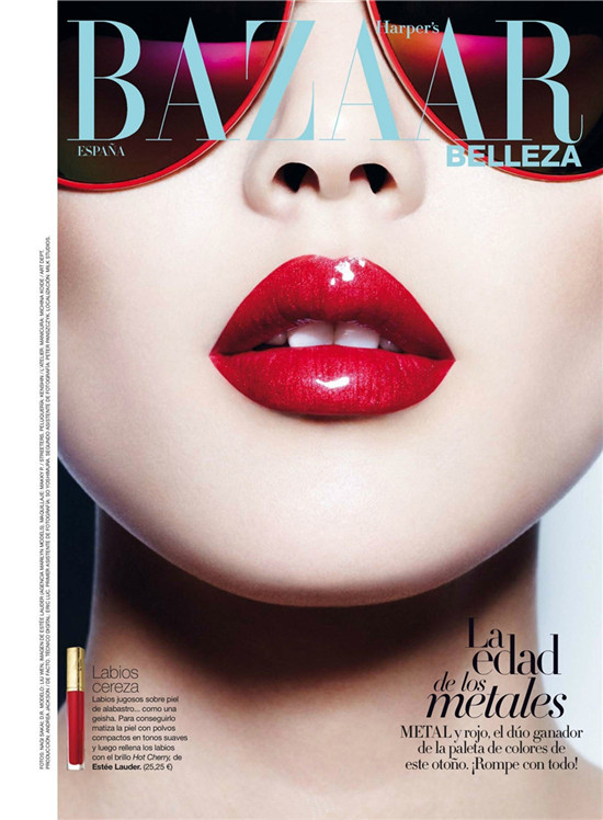 ��ģ�������㡶Harper ' s Bazaar����������ױ�ݴ�Ƭ��