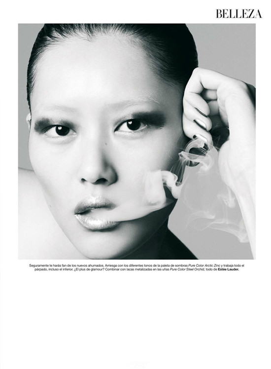 ��ģ�������㡶Harper ' s Bazaar����������ױ�ݴ�Ƭ��