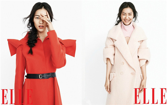 ��ģ�����ջ�ELLE��ɫ����