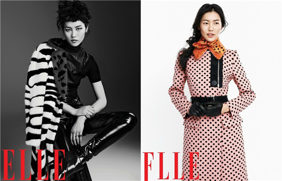 ��ģ�����ջ�ELLE��ɫ����