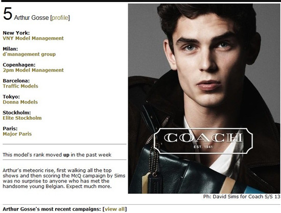 ����˹2013����ģ���а�Top5 