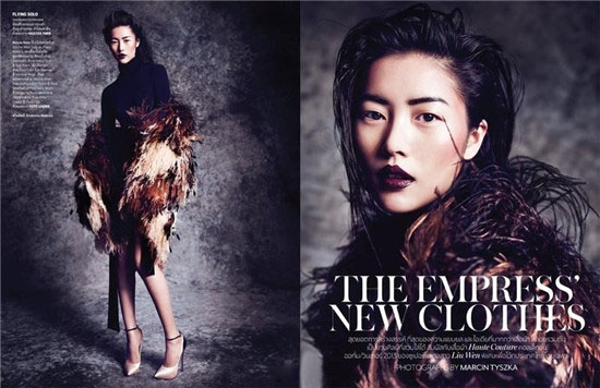 ��ģ�����׵�̩��Vogue�߶���Ƭ