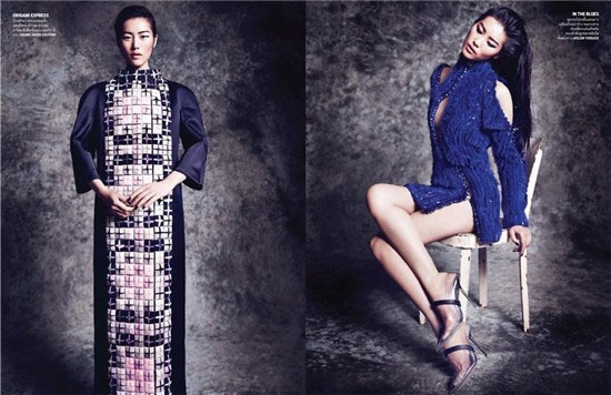 ��ģ�����׵�̩��Vogue�߶���Ƭ