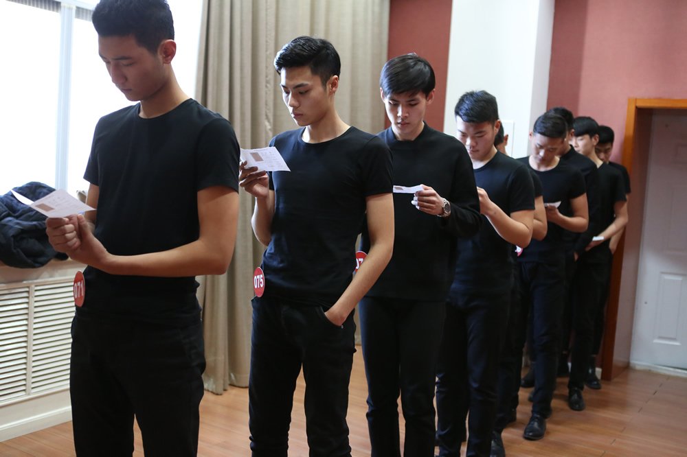 2015北京城市学院服表专业课考试进行