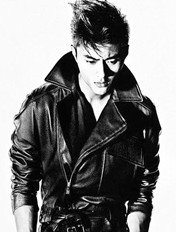 男模赵磊经典黑白艺术大片