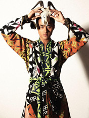 首席男模赵磊纷繁色彩时装大片