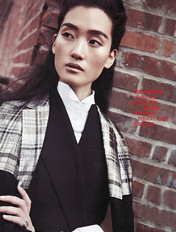 张丽娜别样演绎“英伦绅士”